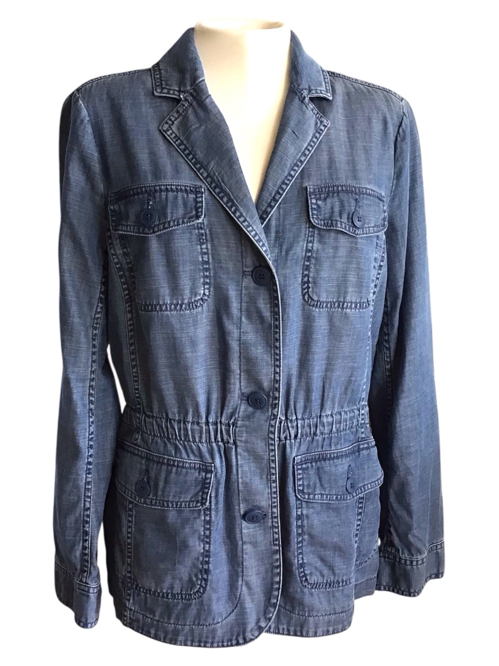 🆕 Linen/Lyocell Jacket 🩵 - Picture 7 of 8